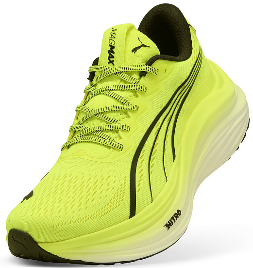 Кроссовки мужские Puma MagMax Nitro Yellow Alert/Black - Фото 7 большая
