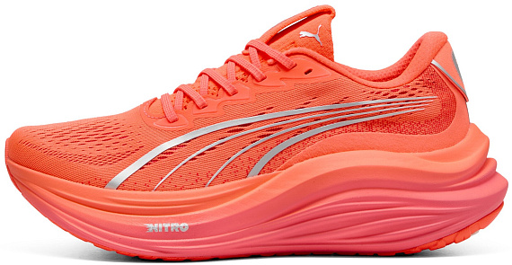 Кроссовки мужские Puma MagMax Nitro Glowing Red/Peach Frost - Фото 4 большая