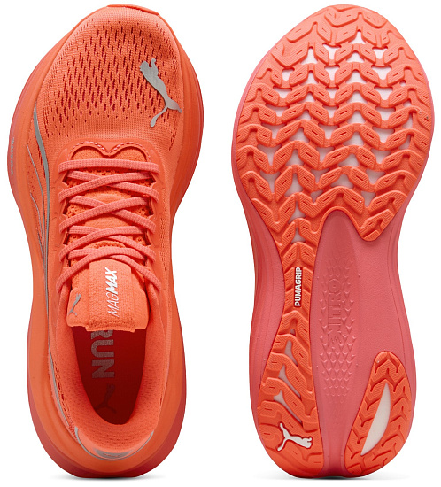 Кроссовки мужские Puma MagMax Nitro Glowing Red/Peach Frost - Фото 5 большая