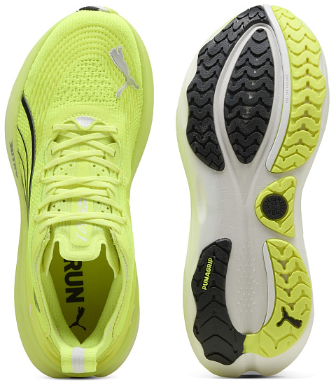 Кроссовки мужские Puma ForeverRun Nitro 2 Yellow Alert/Black - Фото 5 большая