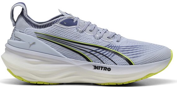 Кроссовки мужские Puma ForeverRun Nitro 2 Cool Weather/Yellow Alert - Фото 1 большая