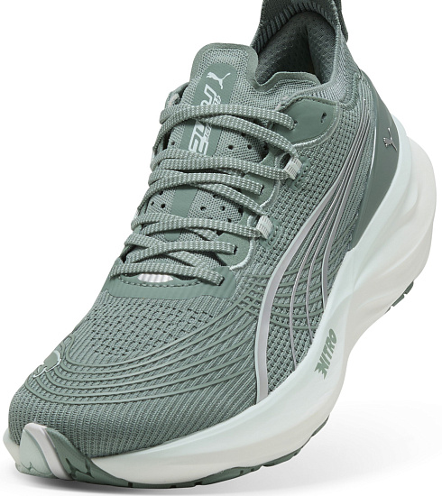 Кроссовки мужские Puma ForeverRun Nitro 2 Green Moon/Peaceful Blue - Фото 7 большая