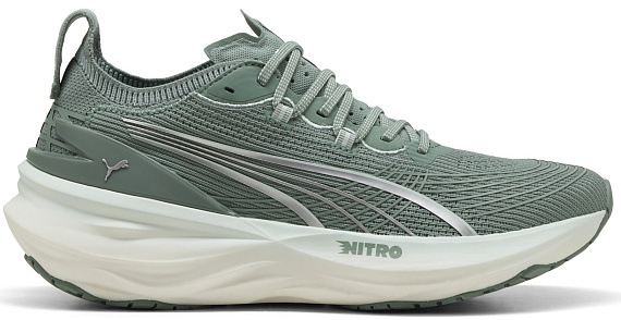 Кроссовки мужские Puma ForeverRun Nitro 2 Green Moon/Peaceful Blue - Фото 1 большая