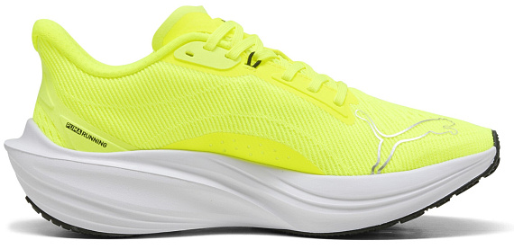 Кроссовки мужские Puma Darter Pro Yellow Alert/Black - Фото 6 большая