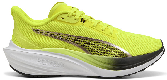 Кроссовки мужские Puma Darter Pro Yellow Alert/Black - Фото 1 большая
