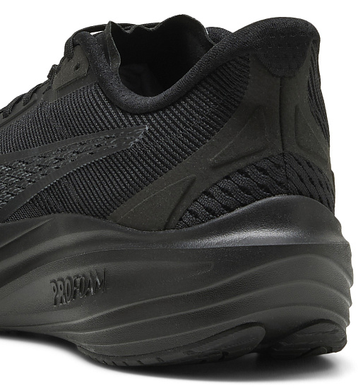 Кроссовки мужские Puma Darter Pro Black/Black/Cool Dark Gray - Фото 3 большая