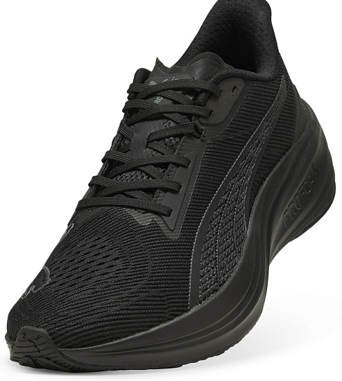 Кроссовки мужские Puma Darter Pro Black/Black/Cool Dark Gray - Фото 7 большая
