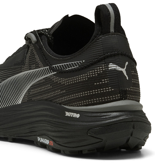 Кроссовки мужские Puma Voyage Nitro 3 Black/Silver - Фото 3 большая
