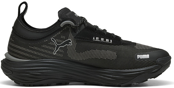 Кроссовки мужские Puma Voyage Nitro 3 Black/Silver - Фото 6 большая