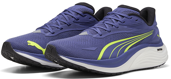 Кроссовки мужские Puma Electrify Nitro 4 Blue Crystal/Yellow Alert - Фото 2 большая