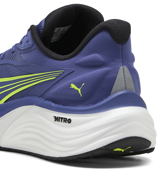 Кроссовки мужские Puma Electrify Nitro 4 Blue Crystal/Yellow Alert - Фото 3 большая