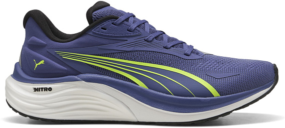 Кроссовки мужские Puma Electrify Nitro 4 Blue Crystal/Yellow Alert - Фото 1 большая