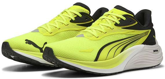 Кроссовки мужские Puma Electrify Nitro 4 Yellow Alert/Feather Gray/Black - Фото 2 большая