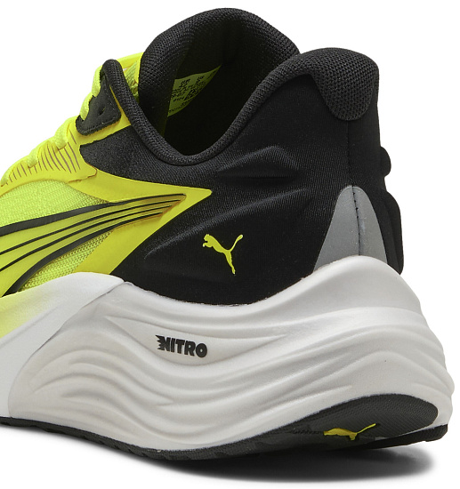 Кроссовки мужские Puma Electrify Nitro 4 Yellow Alert/Feather Gray/Black - Фото 3 большая