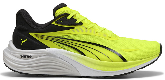 Кроссовки мужские Puma Electrify Nitro 4 Yellow Alert/Feather Gray/Black - Фото 1 большая