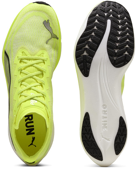 Кроссовки мужские Puma Propio Nitro Yellow Alert/Black - Фото 5 большая