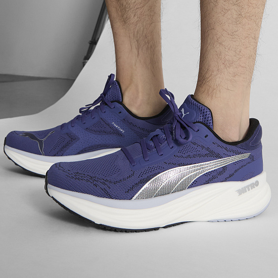 Кроссовки мужские Puma Magnify Nitro 2 Blue Crystal/Cool Weather - Фото 8 большая