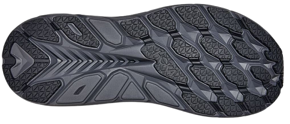 Кроссовки мужские Hoka Clifton 8 Black/Black - Фото 2 большая