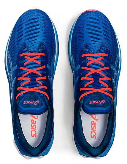 Кроссовки мужские ASICS Novablast Directoire Blue/White - Фото 5 большая