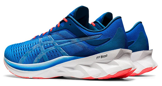 Кроссовки мужские ASICS Novablast Directoire Blue/White - Фото 8 большая