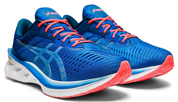 Кроссовки мужские ASICS Novablast Directoire Blue/White - Фото 9 большая