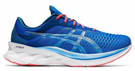 Кроссовки мужские ASICS Novablast Directoire Blue/White - Фото 1 большая