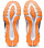 Кроссовки мужские ASICS Novablast Orange Pop/White - Фото 2 малая
