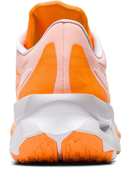 Кроссовки мужские ASICS Novablast Orange Pop/White - Фото 5 большая