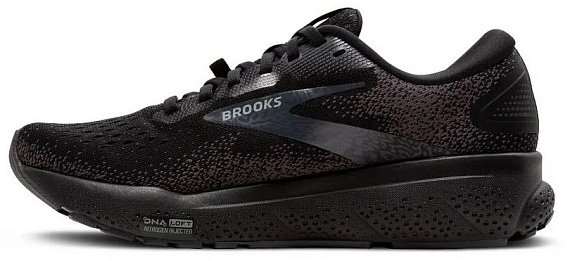 Кроссовки мужские Brooks Ghost 16 Gtx Black/Black/Ebony - Фото 2 большая