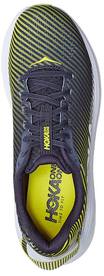 Кроссовки мужские Hoka Rincon 2 Odyssey Grey/White - Фото 4 большая