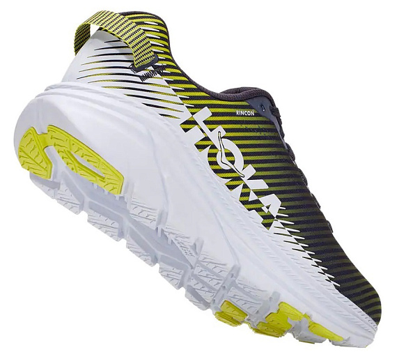 Кроссовки мужские Hoka Rincon 2 Odyssey Grey/White - Фото 6 большая