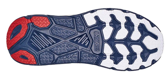 Кроссовки мужские Hoka Clifton 7 Tofu/Vintage Indigo - Фото 2 большая
