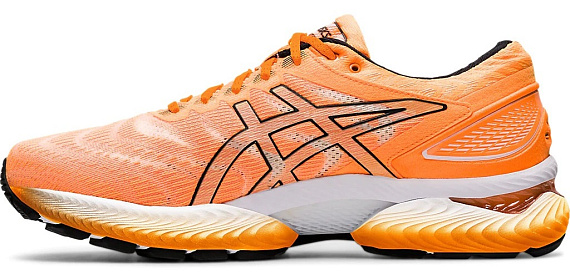 Кроссовки мужские ASICS Gel-Nimbus 22 Orange Pop/Black - Фото 6 большая