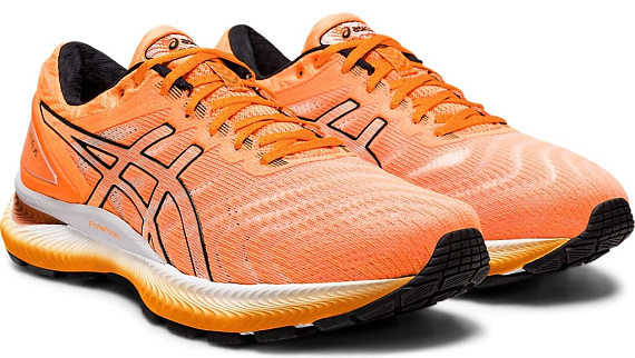 Кроссовки мужские ASICS Gel-Nimbus 22 Orange Pop/Black - Фото 8 большая