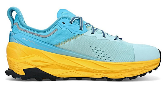 Кроссовки мужские Altra Olympus 5 White/Blue - Фото 2 большая