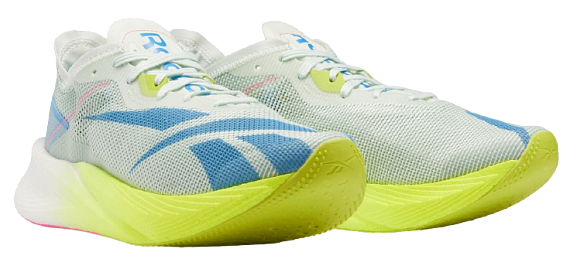 Кроссовки Reebok Floatride Energy X Opal Glow/Acid Yellow/Essential Blue - Фото 3 большая
