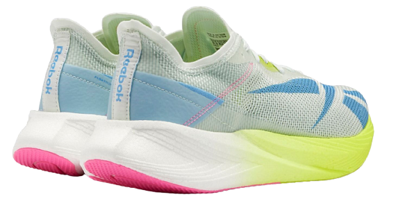 Кроссовки Reebok Floatride Energy X Opal Glow/Acid Yellow/Essential Blue - Фото 4 большая