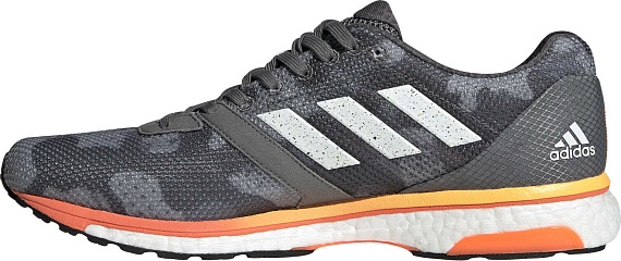 Кроссовки мужские Adidas Adizero Adios 4 Grey Four F17 - Фото 2 большая