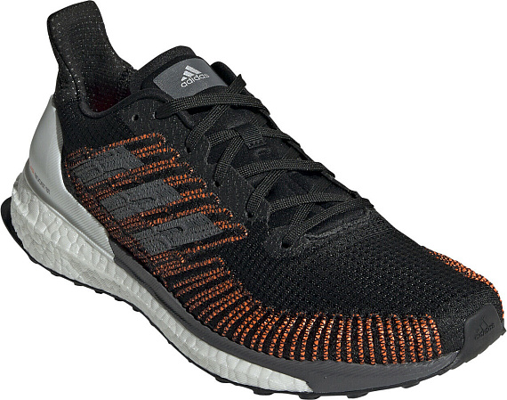 Кроссовки мужские Adidas Solar Boost ST 19 Core Black - Фото 6 большая
