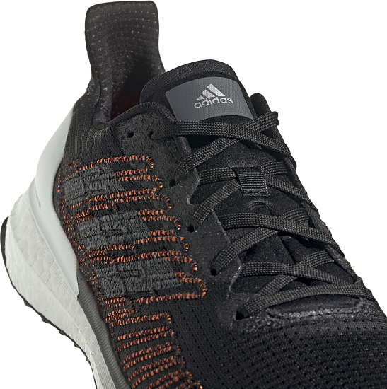 Кроссовки мужские Adidas Solar Boost ST 19 Core Black - Фото 7 большая