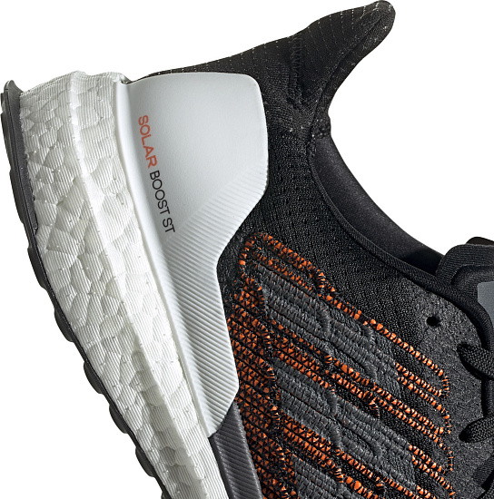 Кроссовки мужские Adidas Solar Boost ST 19 Core Black - Фото 8 большая
