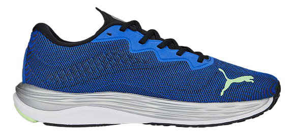 Кроссовки мужские Puma Velocity Nitro 2 Royal Sapphire/Fizzy Lime - Фото 2 большая