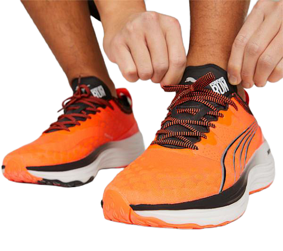 Кроссовки мужские Puma ForeverRun Nitro Ultra Orange - Фото 7 большая