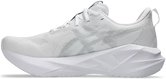 Кроссовки мужские ASICS Novablast 5 White/Piedmont Grey - Фото 6 большая