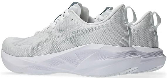Кроссовки мужские ASICS Novablast 5 White/Piedmont Grey - Фото 7 большая