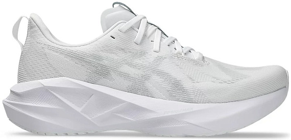 Кроссовки мужские ASICS Novablast 5 White/Piedmont Grey - Фото 1 большая