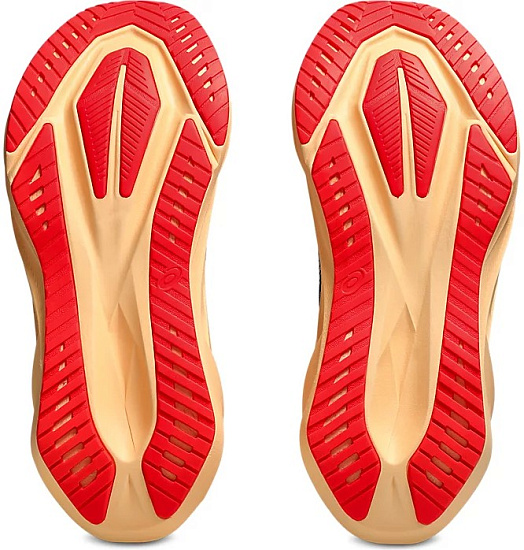 Кроссовки мужские ASICS Novablast 5 Midnight/Orange Glow - Фото 3 большая