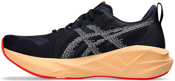 Кроссовки мужские ASICS Novablast 5 Midnight/Orange Glow - Фото 5 большая