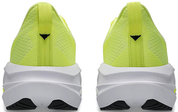 Кроссовки мужские ASICS Novablast 5 Citron/White - Фото 5 большая