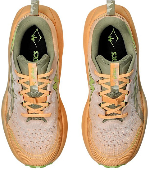 Кроссовки мужские ASICS Trabuco Max 4 Cream/Khaki - Фото 4 большая